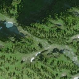 Satellite imagery of Mount Kenchuse, CA