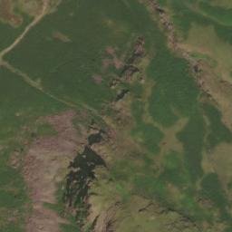 Satellite imagery of cairn, GB