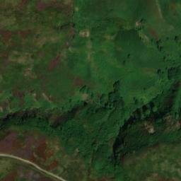 Satellite imagery of cairn, GB