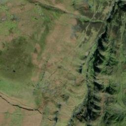 Satellite imagery of cairn, GB