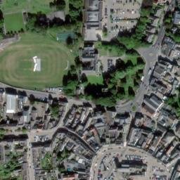 Satellite imagery of Richmond Castle, GB