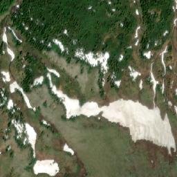 Satellite imagery of Ptarmigan Mountain, CA