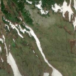 Satellite imagery of Ptarmigan Mountain, CA