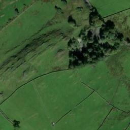 Satellite imagery of cairn, GB
