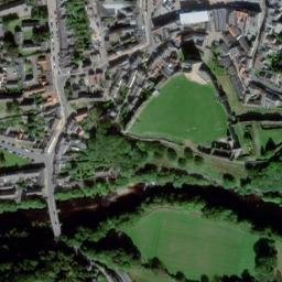 Satellite imagery of Richmond Castle, GB