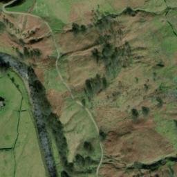 Satellite imagery of cairn, GB