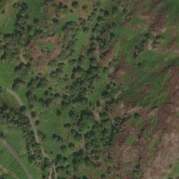 Satellite imagery of cairn, GB
