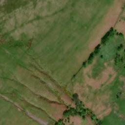 Satellite imagery of cairn, GB