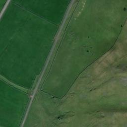 Satellite imagery of cairn, GB