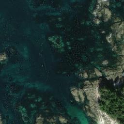 Satellite imagery of Jackal Point, CA