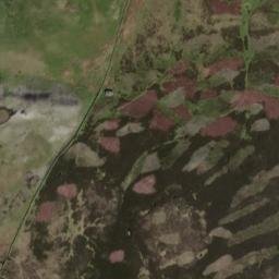Satellite imagery of cairn, GB