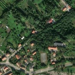 Satellite imagery of Frombork - Warowna XIV w., PL