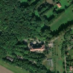 Satellite imagery of Frombork - Warowna XIV w., PL