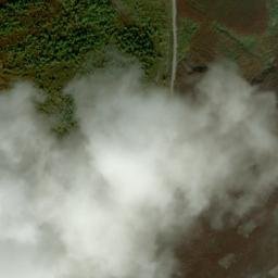 Satellite imagery of cairn, GB