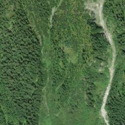 Satellite imagery of Gunsight Peak, CA