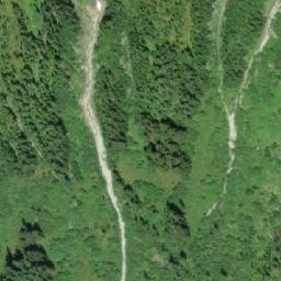 Satellite imagery of Gunsight Peak, CA