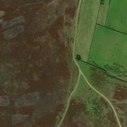 Satellite imagery of cairn, GB