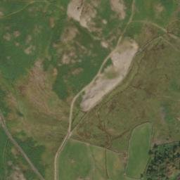 Satellite imagery of cairn, GB