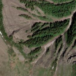 Satellite imagery of Dinosaur Ridge, CA