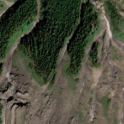 Satellite imagery of Dinosaur Ridge, CA