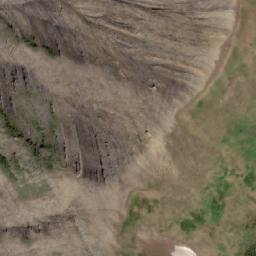 Satellite imagery of Dinosaur Ridge, CA