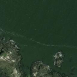 Satellite imagery of Lucy Islands North Light, CA