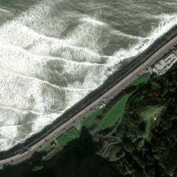 Satellite imagery of Scarborough Rock, GB