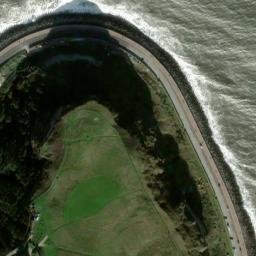 Satellite imagery of Scarborough Rock, GB
