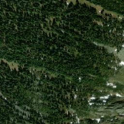 Satellite imagery of Paksumo Pass, CA