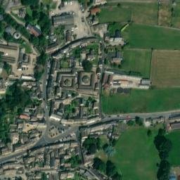 Satellite imagery of Middleham Castle, GB