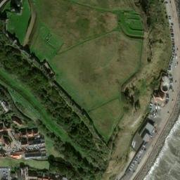 Satellite imagery of Scarborough Rock, GB