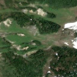 Satellite imagery of Meosin Mountain, CA