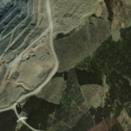 Satellite imagery of cairn, GB
