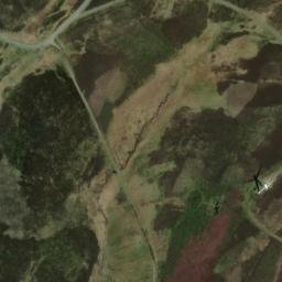 Satellite imagery of cairn, GB