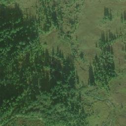 Satellite imagery of Recumbent Peak, CA