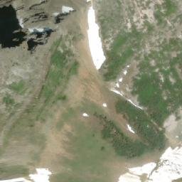 Satellite imagery of Mount Carr-Hilton, CA