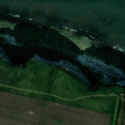 Satellite imagery of King and Queen Rocks, GB