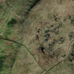 Satellite imagery of cairn, GB