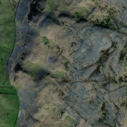 Satellite imagery of cairn, GB