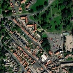 Satellite imagery of Malton Castle, GB