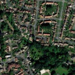 Satellite imagery of Malton Castle, GB