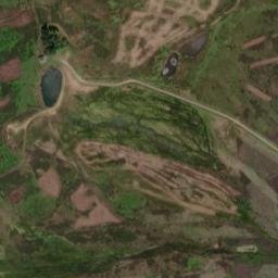 Satellite imagery of cairn, GB