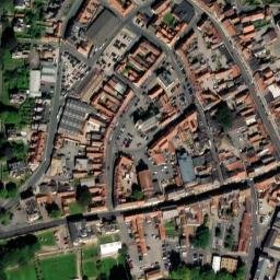 Satellite imagery of Malton Castle, GB
