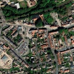 Satellite imagery of Malton Castle, GB