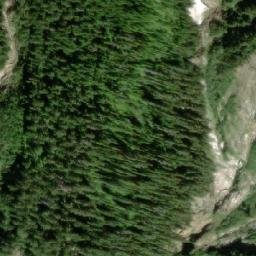 Satellite imagery of Sillimanite Needle, CA