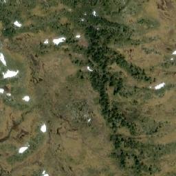 Satellite imagery of Moonias Pass, CA