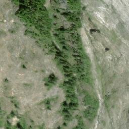 Satellite imagery of Sillimanite Needle, CA