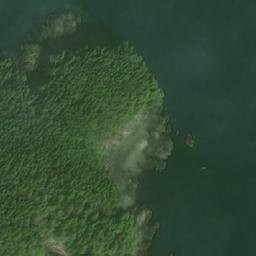 Satellite imagery of Lawyer Islands North Light, CA