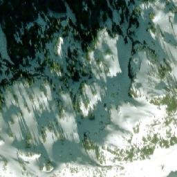 Satellite imagery of Spokshute Mountain, CA