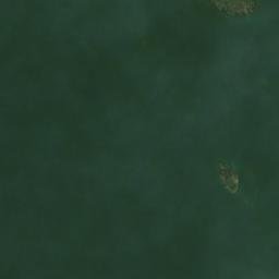 Satellite imagery of Lawyer Islands South Light, CA